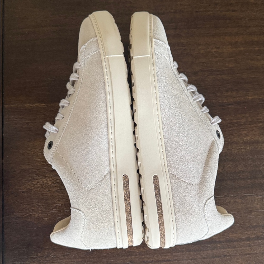 Birkenstock Beige Lace-Up Sneakers - Picture 5 of 9